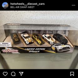 Majorette 1:64 5-Car Set Limited Edition Gift Pack Black & Gold 2023 for  Sale in Cty Of Cmmrce, CA - OfferUp