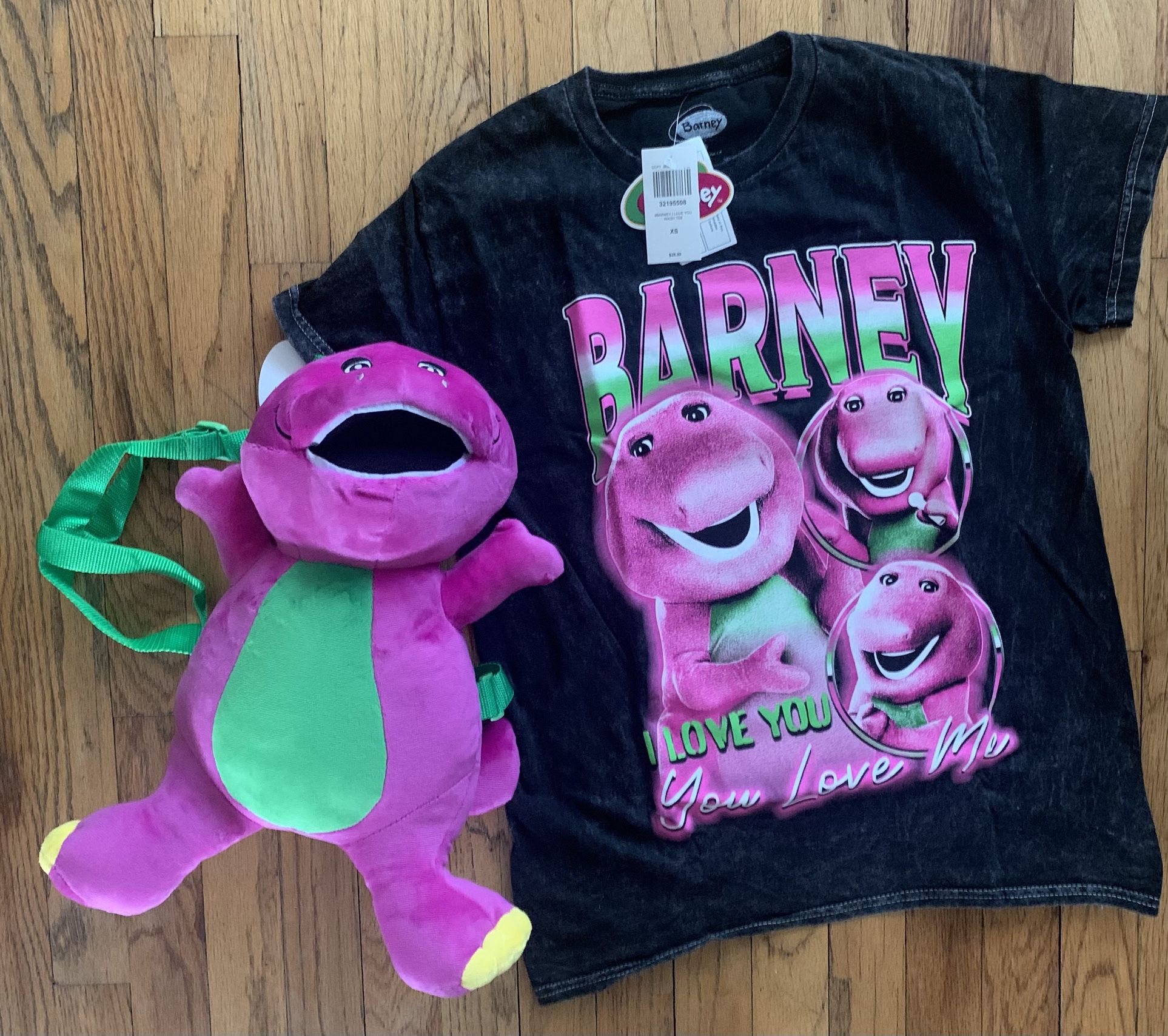 Barney Shirt XS Set