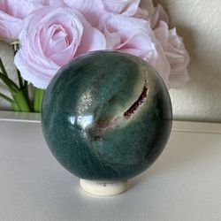 Green Jasper Sphere 