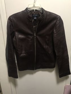 Ann Taylor leather jacket