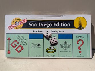 Monopoly San Diego Edition