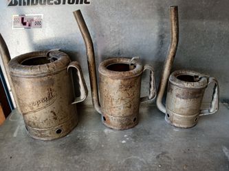 Oil Cans and Cash Box
