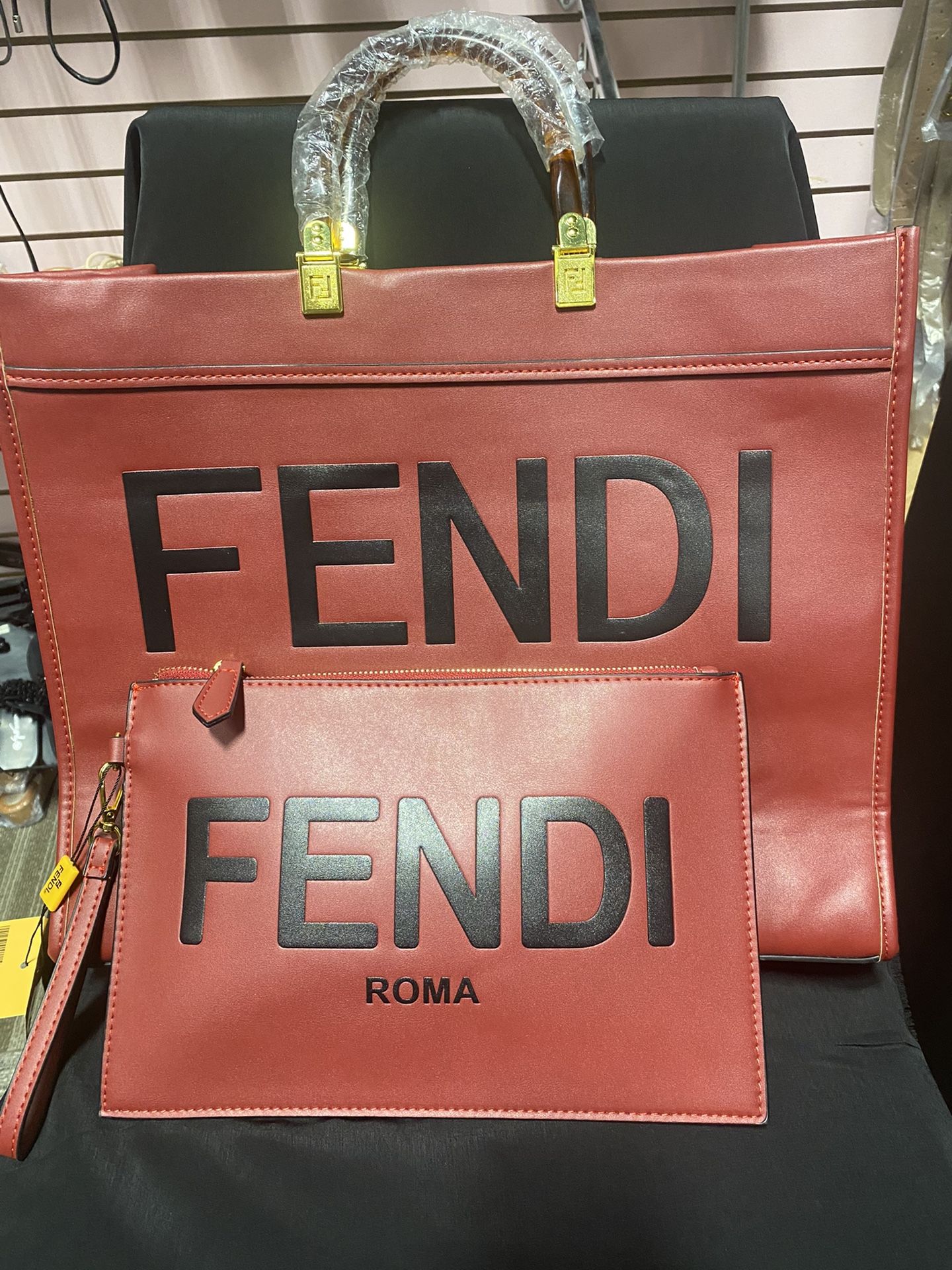 Fendi Large Bag With Pounch  Purse 