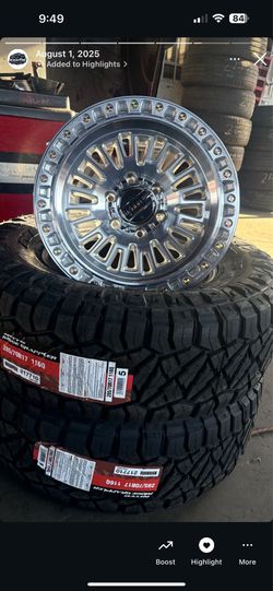 Dodge ram wheels and tires 17x9 with 265/70/17