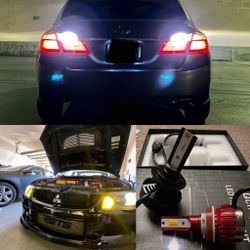 9006  LED Headlight Bulbs Low Beam Fog Light 300% Brighter 6500K Cool White Conversion Kit IP67 Waterproof 2 PCS 