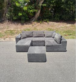 Cloud Couch Modular Sectional with Ottoman [FREE Delivery🚚]