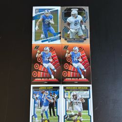 Football cards, Detroit Lions