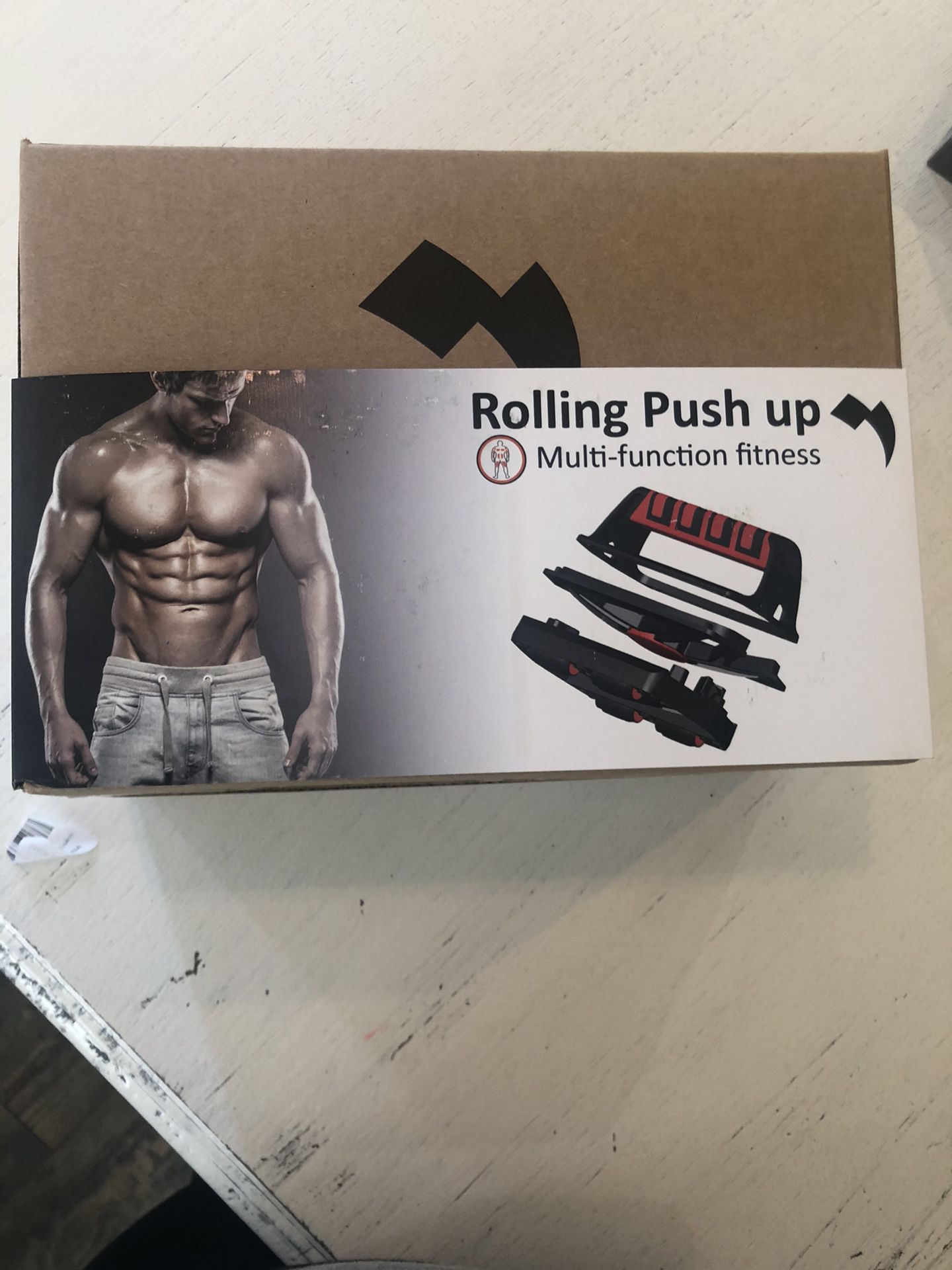 Rolling push up equipment