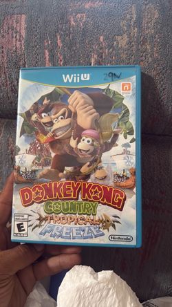 Donkey Kong country tropical freeze for WII U