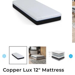 New Twin Cooling Memory Foam Mattress 