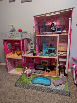Barbie Extravaganza!!! House, plane, camper++