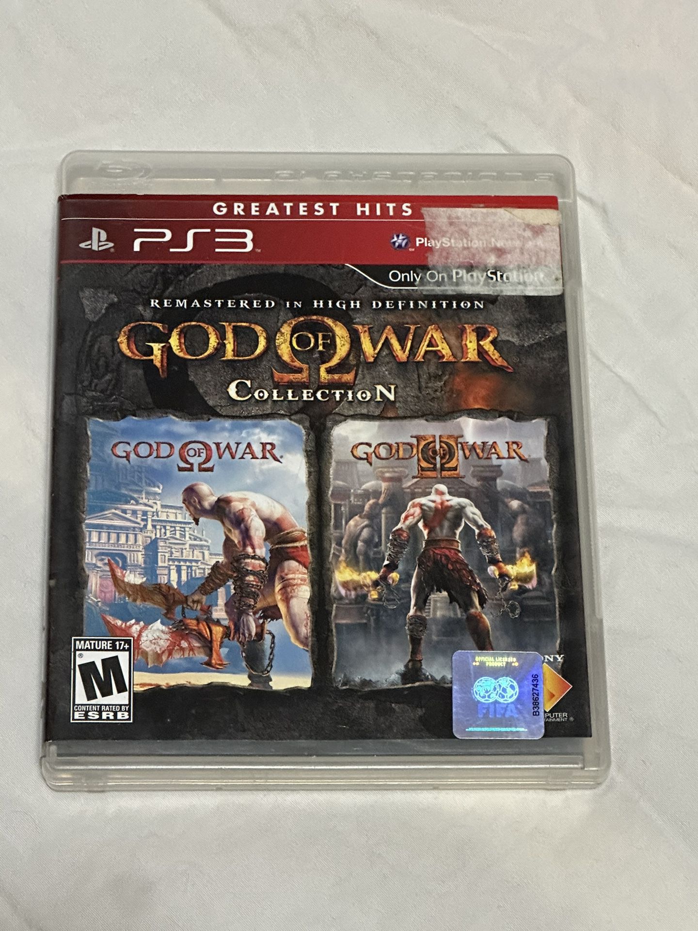 Playstation 3 PS3 God Of War Collection 