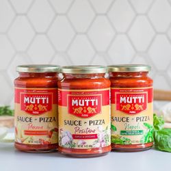 Mutti Sauce & Pizza Positano Garlic & Oregano Pack Of 6