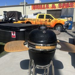 21 Inch Kamado Ceramic BBQ Grill