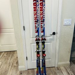 SALOMON SKIS WITH BINDINGS 170cm