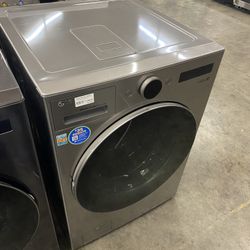 LG  WM6998HBA 27 Inch Smart Front Load Washer/ Dryer Combo with 5.0 cu ft. Capacity, 