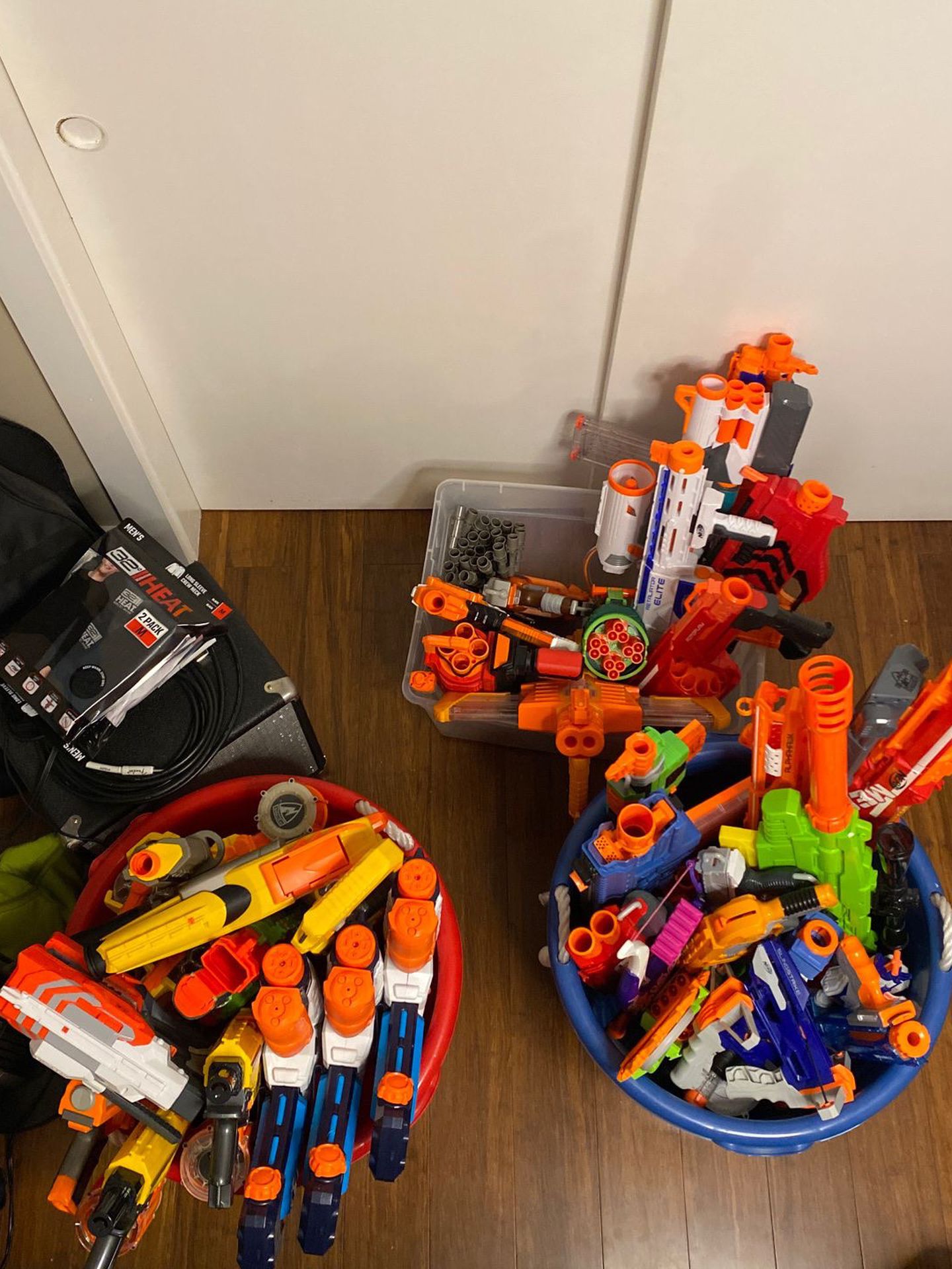 Nerf Lot (48 Blasters / Darts Included)