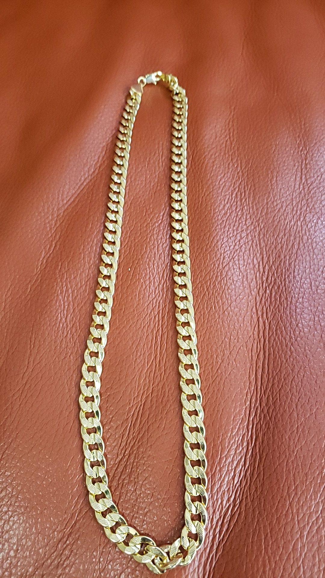 Plated gold chain