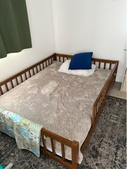 Full Size Toddler Floor Bed