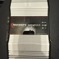 Taramps MD 1200.1 Monoblock Amplifier 1 Ohm 1200 Watts