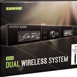 Shure SLXD24D/B58 Dual Wireless Vocal System with BETA 58
