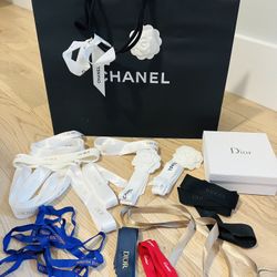 Chanel bag Dior LV Gucci Cartier Bvlgari Logo Ribbon 