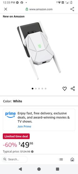 Ax1800 dual band wifi extender