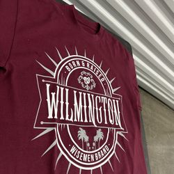 Wilmington Burgundy Tee 👕🔥
