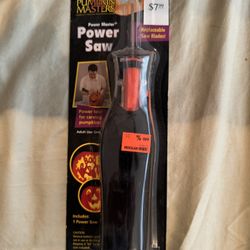 pumpkin Masters power saw carving tool  