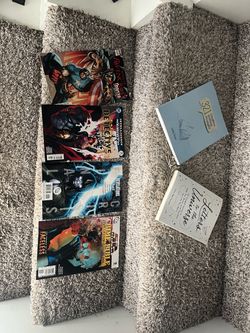 Comic books & writing book set