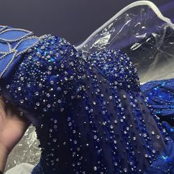 royal Blue Custom Prom Dress