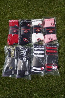 Chrome heart socks