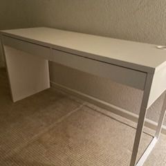 IKEA WHITE DESK - MICKE