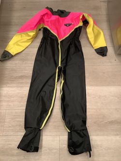 O2 Systems Dry Suit for Cold Weather Water Sports lightly used