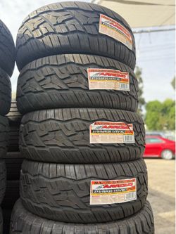 275/55r20 Arroyo (4) new tires installation and balance 50,000 miles warranty