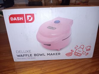 Waffle bowl maker