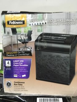 Mini paper shredder