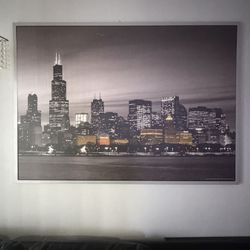 Chicago Skyline Wall Art 