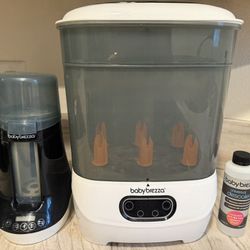 Baby Brezza Bottle Warmer & Bottle Sanitizing Bundle
