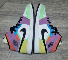 Air Jordan 1 Mid SE "Light Arctic Punch" CW1140-100 Womens Size 9