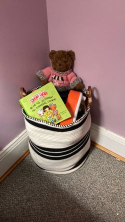 Kids rope toy bag