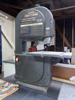 Sears craftsman 2 wheel Band Saw 1/3 hp