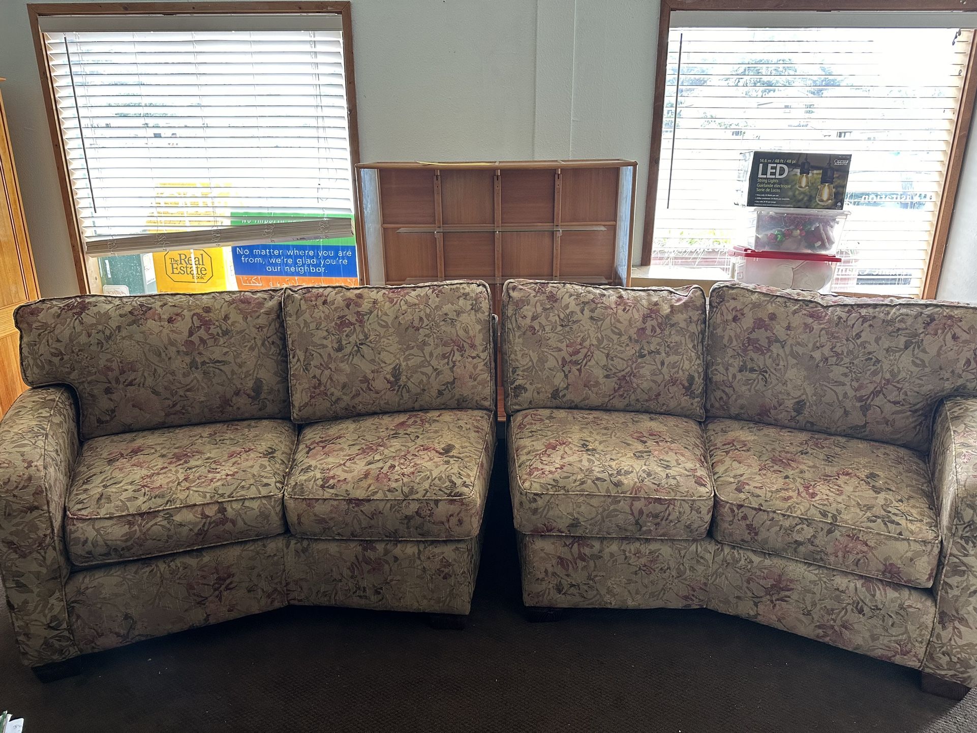 2 Piece Sectional Couch $40 OBO - Los osos, You Load And Haul