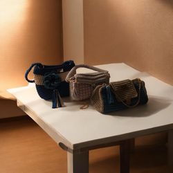 Handmade crochet bags