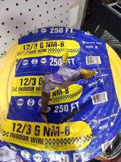 New Romex Wire 12/3