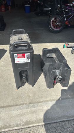 Cambro Insulated Beverage Dispenser and towel/ soap holder