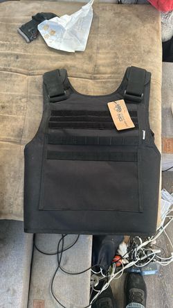 Flash Force MG Black Tactical Vest