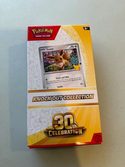 Pokemon 30th Anniversary Knockout Collections Box - Sealed and New
