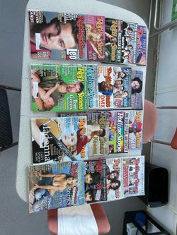Rolling Stone  magazine. Assorted years