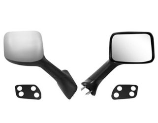 Chrome Left side Hood Mirror Fit 2022+ International MV Truck（Left）